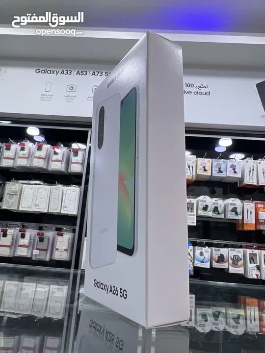 Samsung A26. 5G (128 GB / 6 RAM) سامسونج الجديد A26  عرض لفترة محدودة  كفالة الوكيل سنة كاملة في JOR