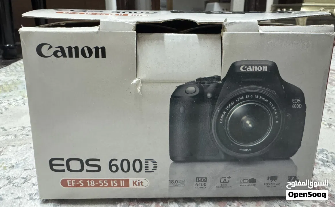 كاميرا كانون موديل 600D Canon 600D camera
