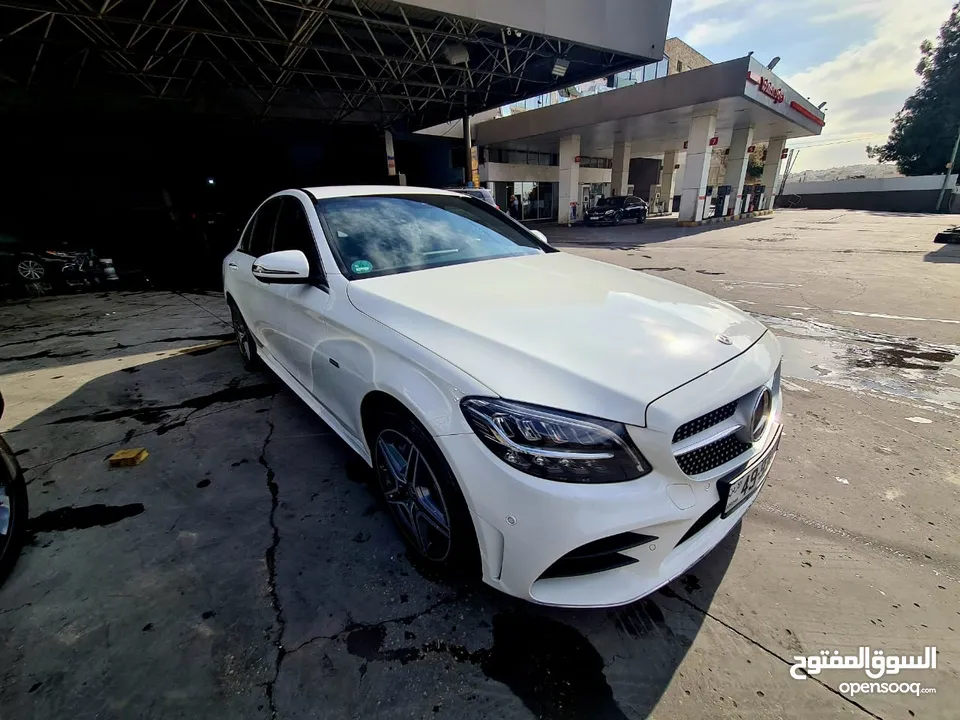 مرسيدس بنز C300e هايبرد ـ plug in  وارد المانيا مالك أول من المانيا