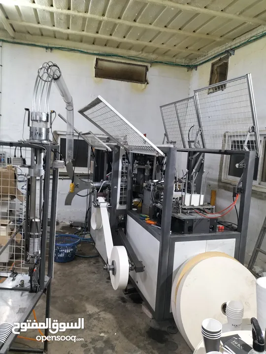 ماكنات كاسات كرتون للبيع