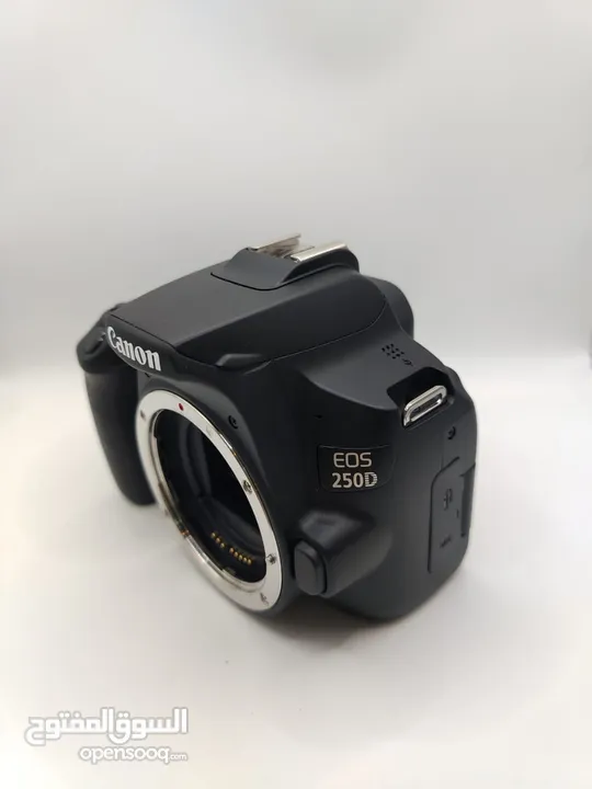 كاميرات كانون وعدسات 5D Mark IV, 6D Mark II, RP, 250D, 200D  شترات أقل من 1k وبطاريات إضافية