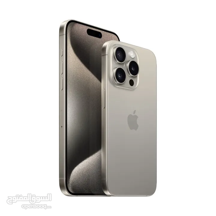 ايفون 15 برو ماكس 256 جيجا جديد كفالة الشرق الاوسط جميع الالوان // iPhone 15 Pro MaX