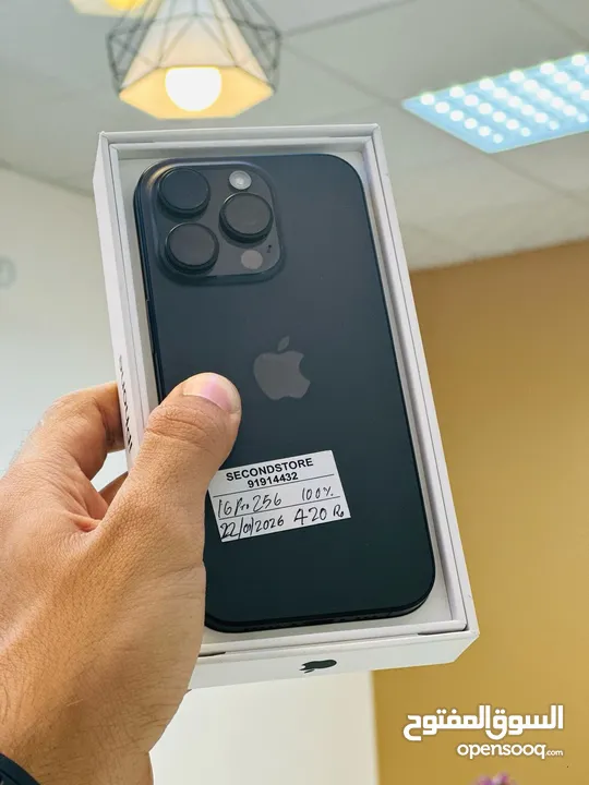 iPhone 16 Pro 256 GB - 100% BH and Warranty - Amazing Working