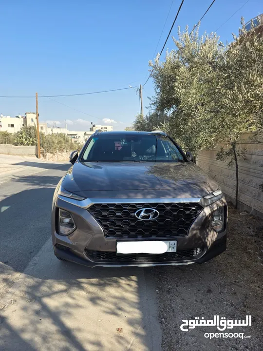 جيب سانتافيه 2018 دفع رباعي مع فتحة سقف وفل فل ابشن