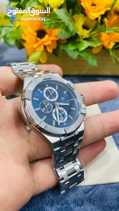 #Maurice_Lacroix SWISS MADE   موريس لاكروا.. البراند السويسري الفاخر حجم 44 كرونو قراف