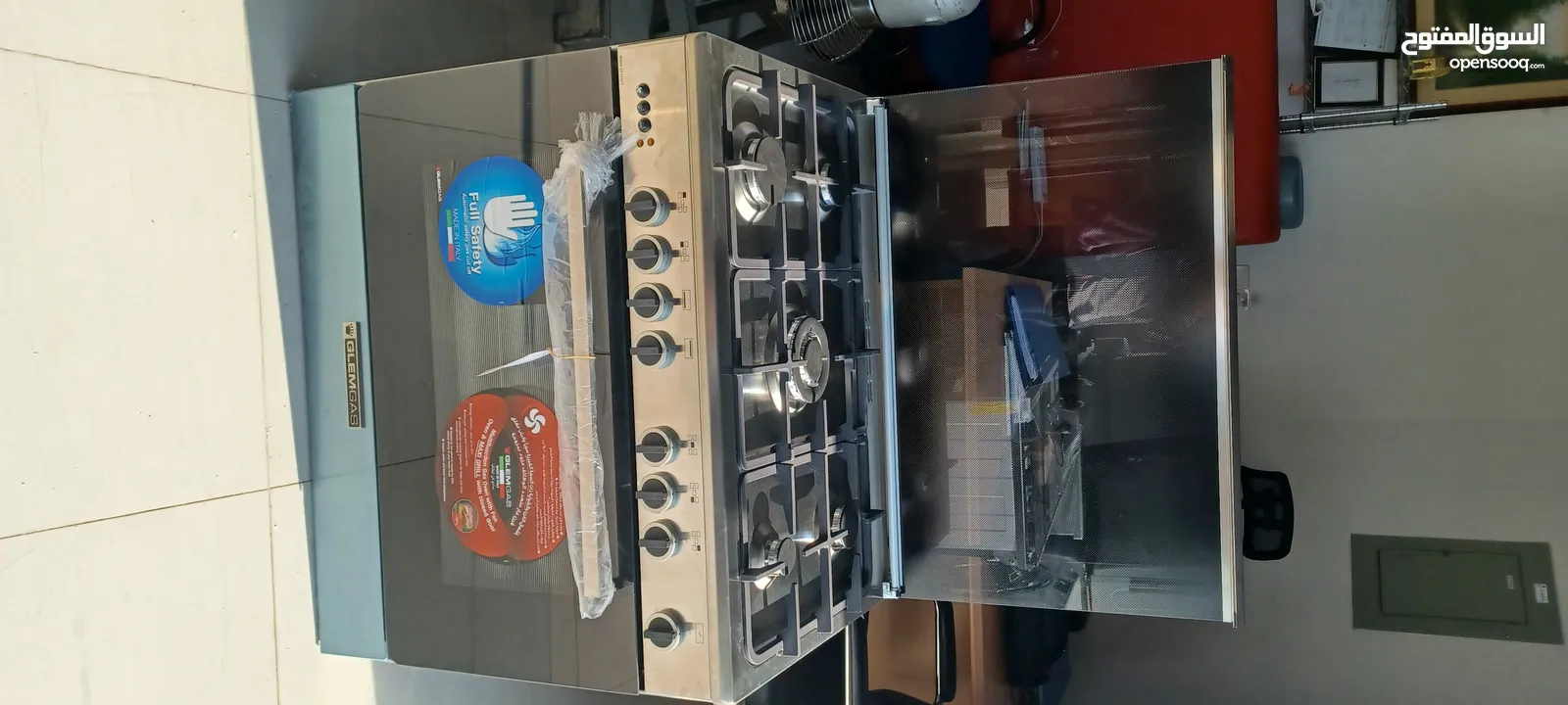 Italian cooker with delivery and warranty طباخ ايطالي مع التوصيل والضمان