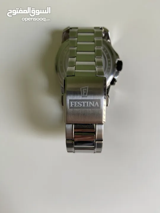 FESTINA WATCH F16995/3 BLUE STEEL STRAP, MEN