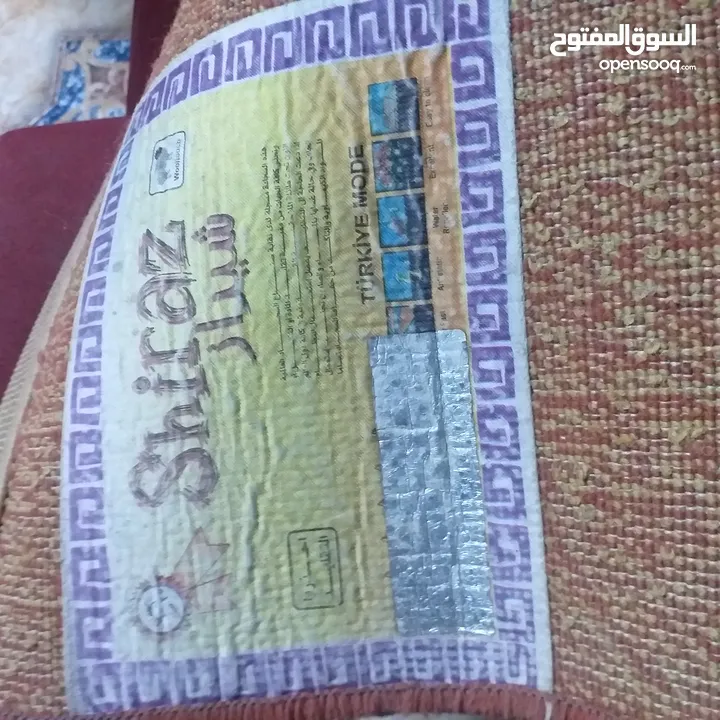 بيع مستعجل سجادة تركي نضيفة سعر الشرى 100 ثقيلة مقاسها بالإعلان لكبيرة الثانية صغيرة نضيفة