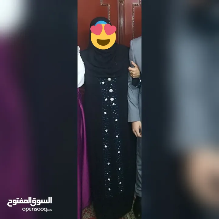 عبايه سواريه خليجي استعمال مره واحده فقط