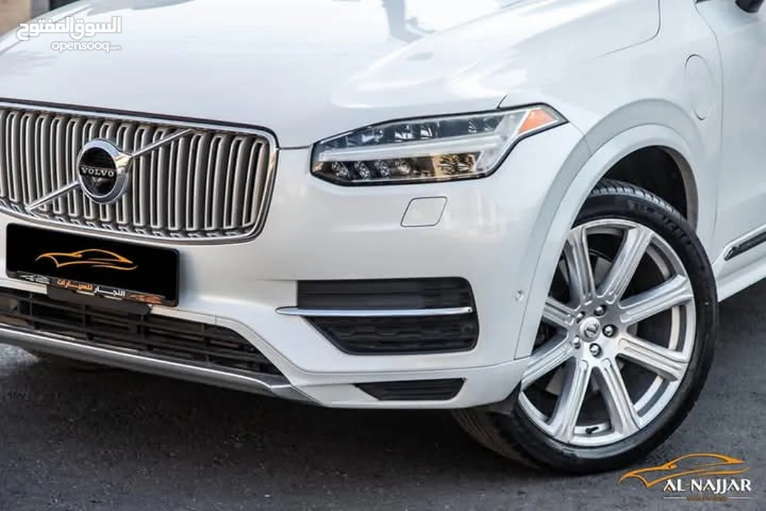 Volvo XC90 T8 R-Design 2016 Plug in hybrid   السيارة مميزة جدا و لا تحتاج الى صيانة