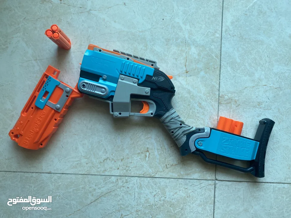 مسدس سلدجفاير نيدف للبيعsledgefire nerf gun for sale