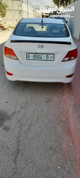 سيارة اكسنت 2015 افحص وين ما بدك وربنا يبارك لصاحب النصيب ان شاء الله   الدفع كااااااش 43 الف شيكل