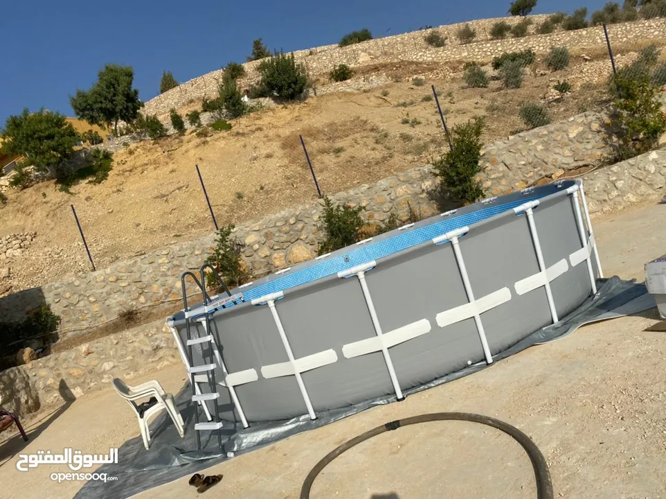اكبر عرض وتحطيم للاسعار على مسبح انتكس INTEX SWIMMING Pool  بققطر 610سم وعمق رهيب 132سم
