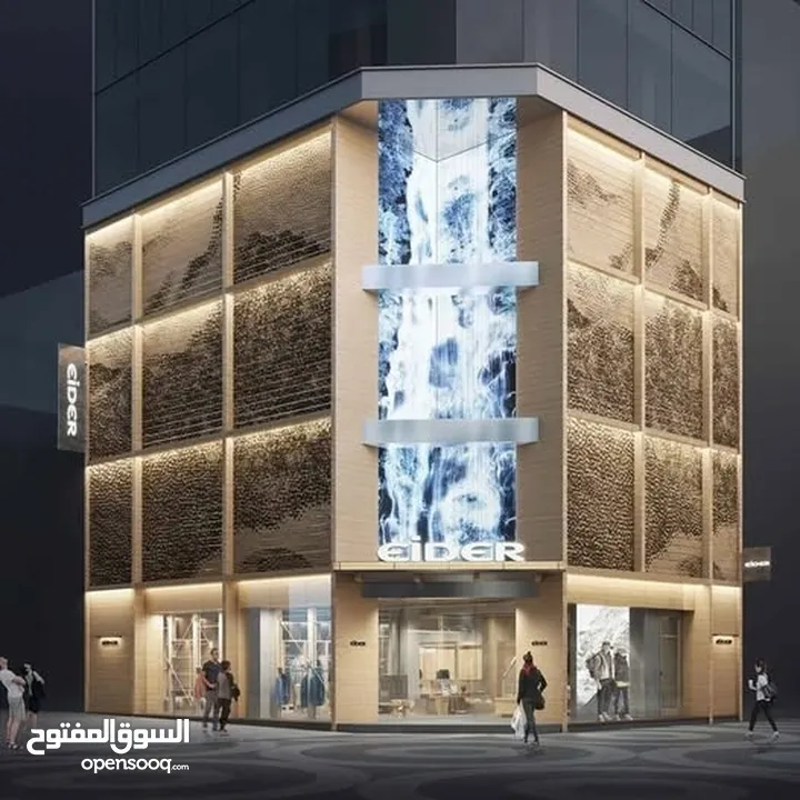 مجمع تجاري للايجار في أفضل مواقع عمان الغربية مؤجر لشركات ضخمة وبنك تجاري : 41410