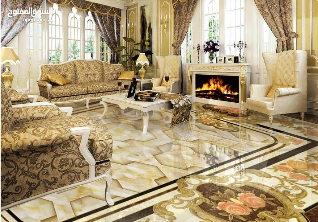 ارضيات ايبوكسي ثلاثيه الأبعاد