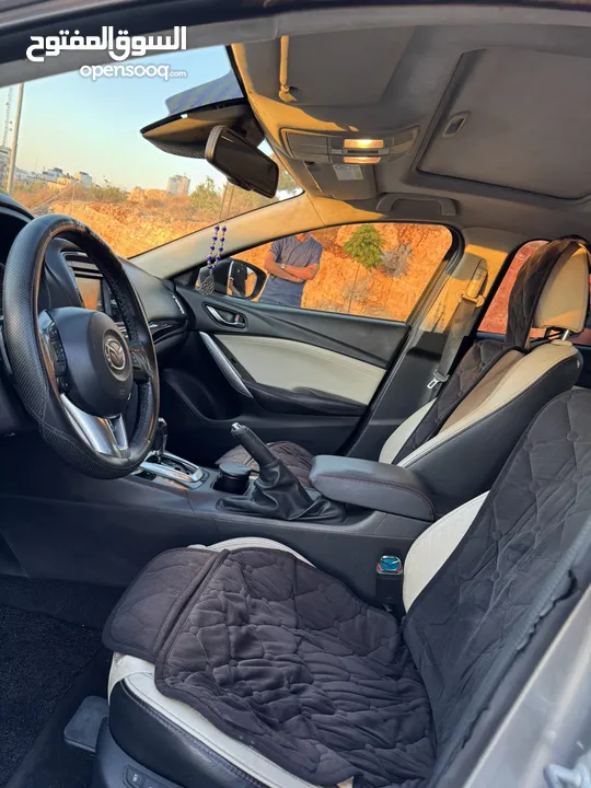 مازدا 6. 2014  skyactive.  2500cc للبيع كاش او دفعه وشيكات