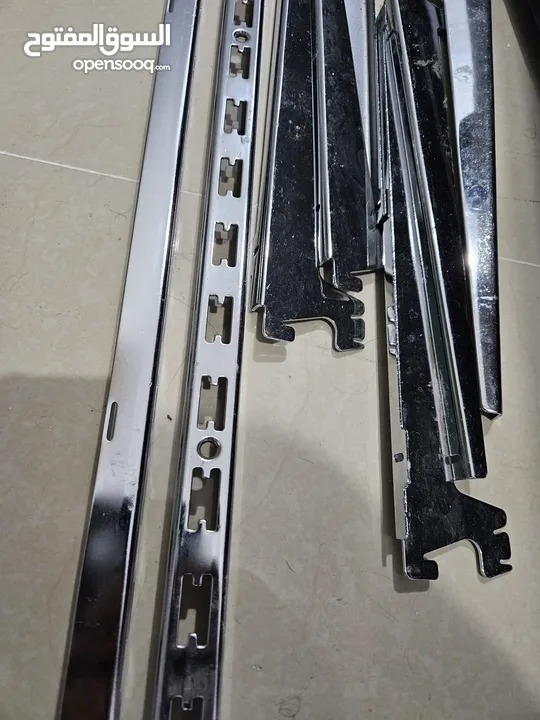 Heavy duty steel channels with brackets