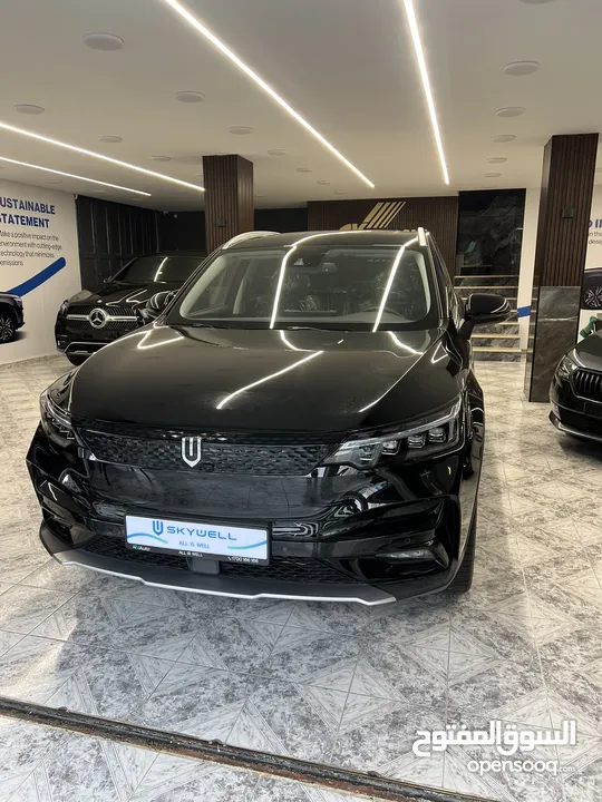 اقراء الوصف سكاي ويل الكهربائية بتمشيك 370/400كيلو على الشحنه الواحده