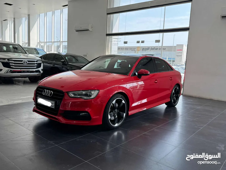 Audi A3 S-line 2015 (Red)