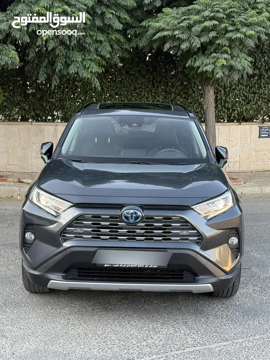 RAV4 2021(دفعه تبدء 6200)وارد اوروبي جمرك جديد فحص كامل فل كامل ليميتد كلين تايتل