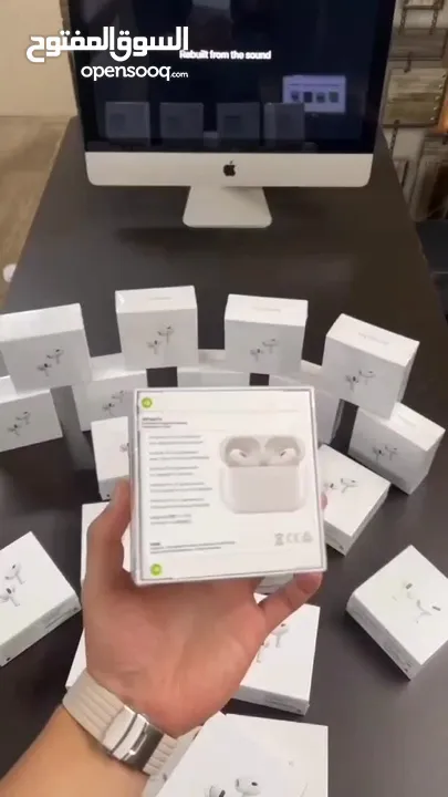 (AirPods pro2) ابل اير بودز برو 2 بأفضل سعر بالاردن!!!  المعلومات (بلكابشن)