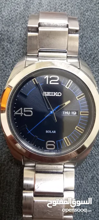 ساعة SEIKO يابانية تعمل على النبض