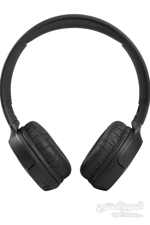 سماعات رأس على الأذن لاسلكية تون 510BT من جيه بي ال تعمل بالبلوتوث مع صوت باس نقي - أسود