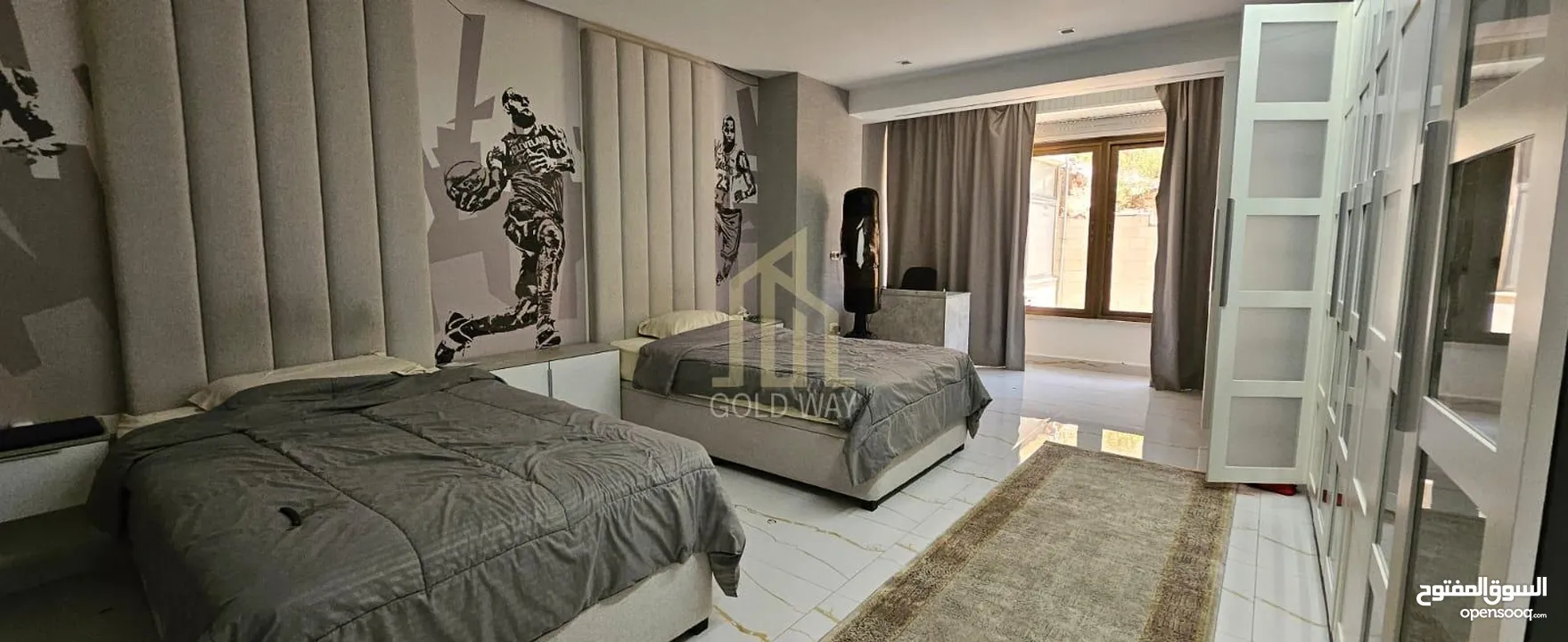 بمواصفات فلل شقة أرضية 400م مع حديقة 300م في أرقى مناطق دير غبار بتشطيبات راقيه/ ref 7070