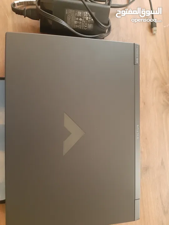 لابتوب HP Victus 15 Gaming اتش بي فيكتوس جيمنج نظيف جدا للبيع مناسب لبرامج الهندسة والتصميم والألعاب