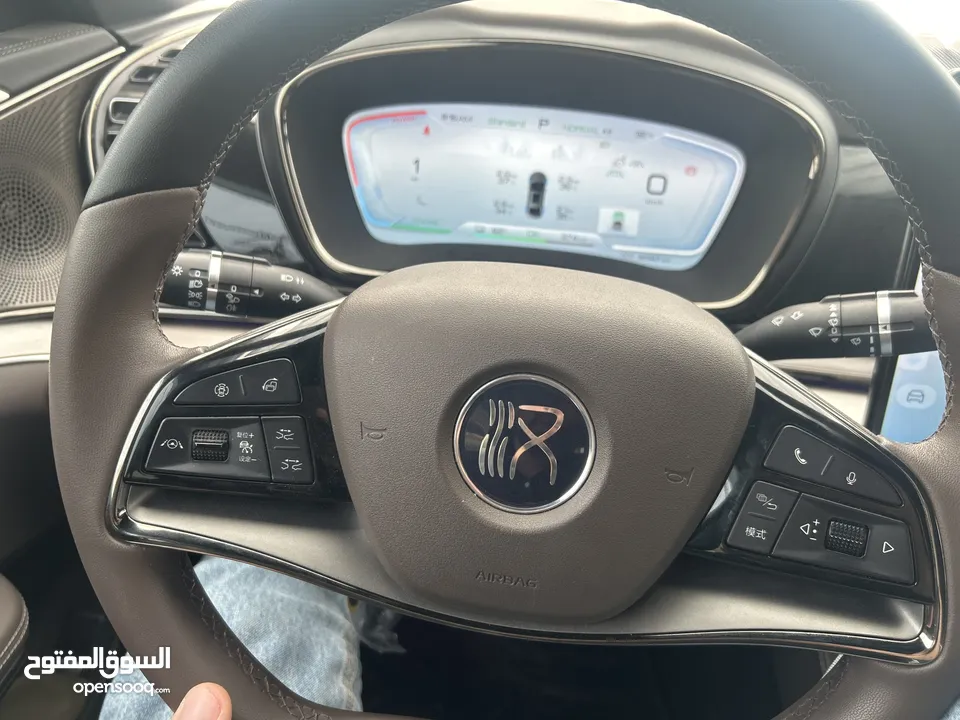 BYD Han 2023  بي واي دي هان بطاريه  72Kw تقطع ب الشحنه الواحده 605km