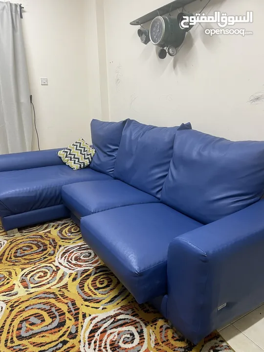 L shape lazy sofa