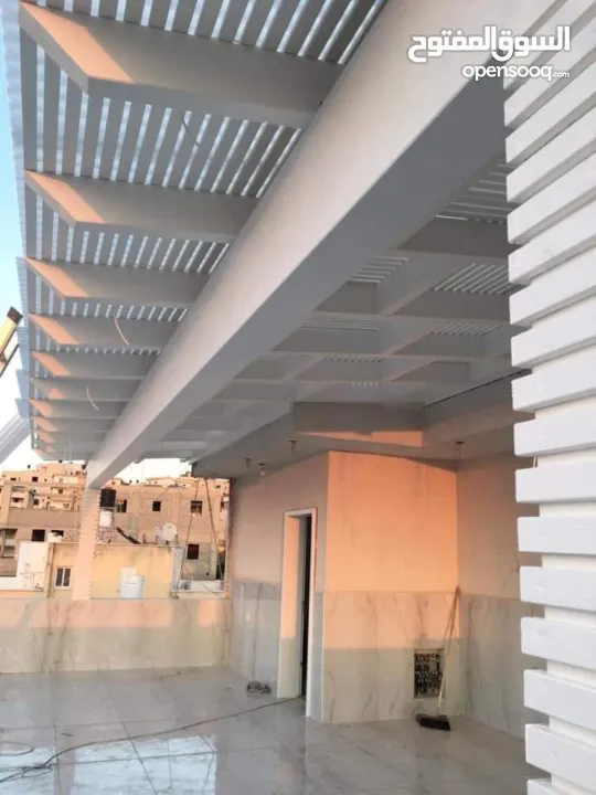 اعمال خشب وقرميد