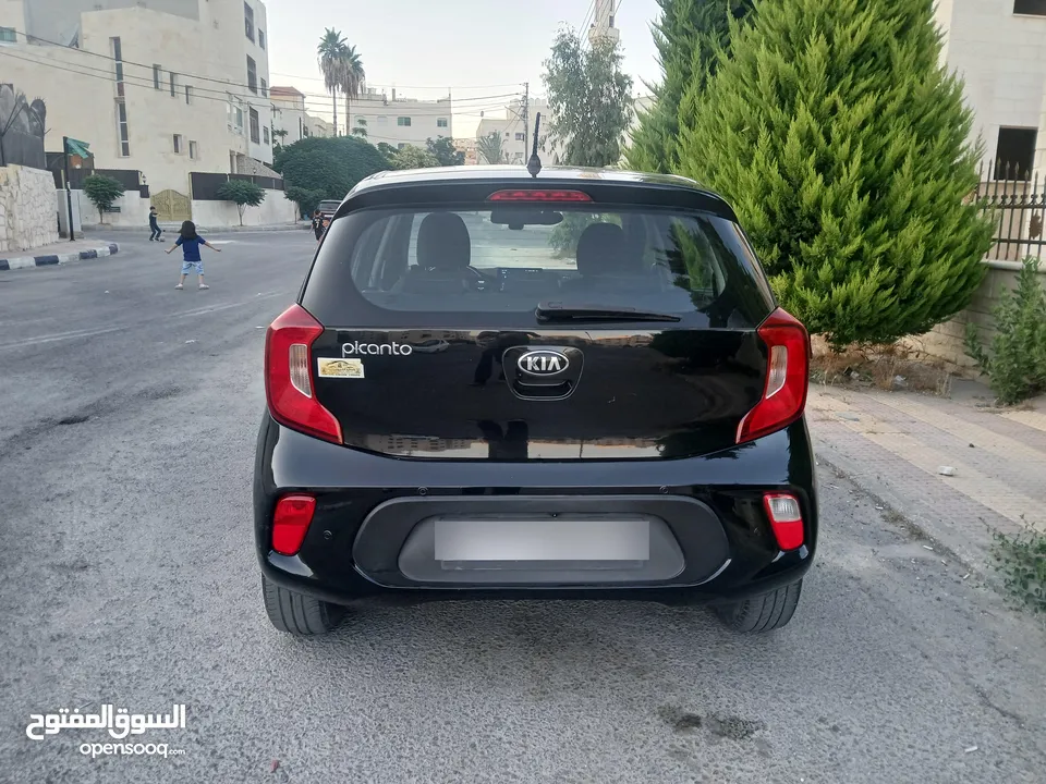 كيا بيكانتو 2019 بحالة ممتازة محرك 1250  فل كامل بدون جلد وفتحة