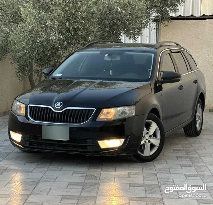 سكودا اوكتافيا ترخيص 2014 ديزل جير اتماتيك ماطور 1600 تيربو سعر حرق