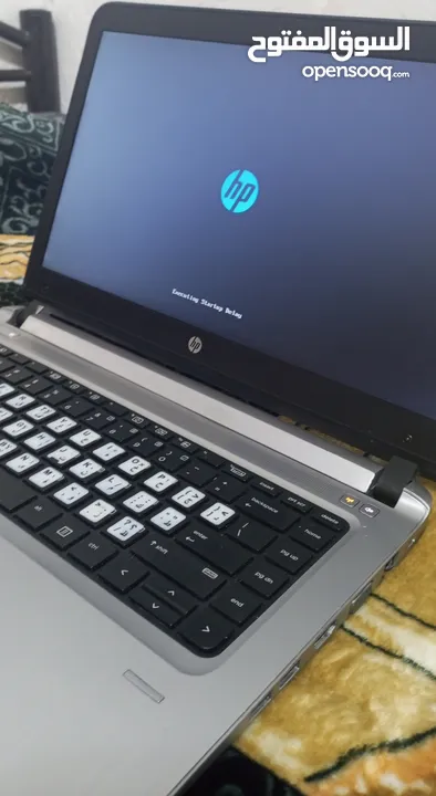 لاب توب hp الجيل السادس مستعمل بحالة الوكالة