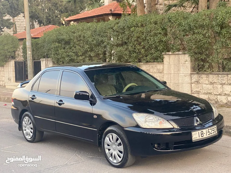 ميتسوبيشي لانسر  2007 Glx  (((جير عادي)))  5 غيار محرك 1600cc أصلي وارد الشركة  استخدام شخصي