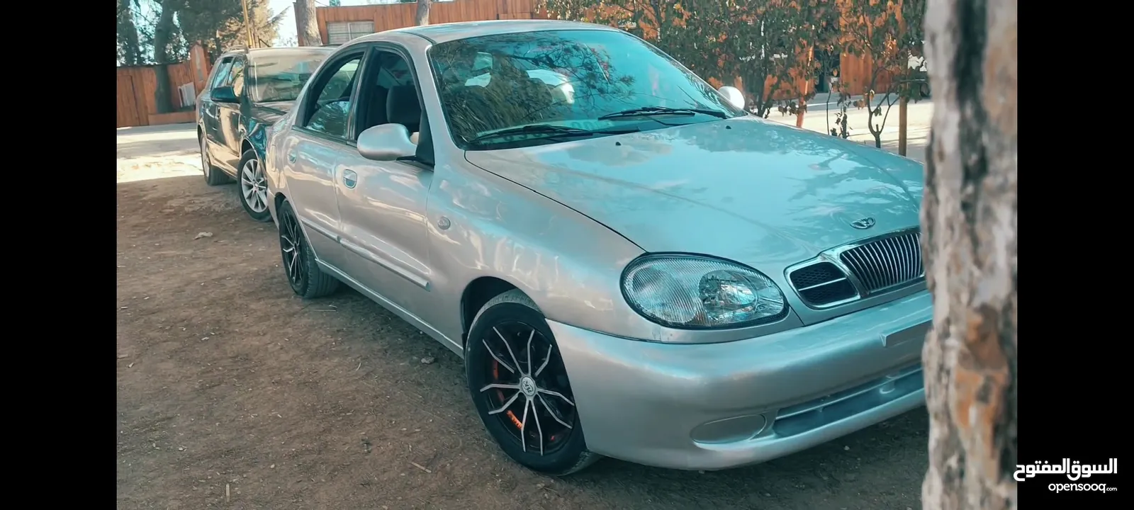 سيارة دايو لانوس موضيل 2002 موتور 1600 السيارة لعبة بالنايلون منفولة جديد مش ناقصها غير الصلاة ع نبي