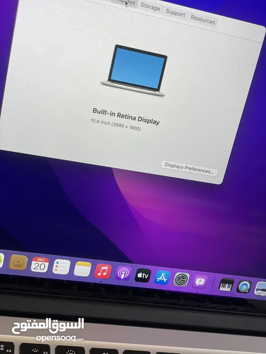 MAC BOOK PRO 2015 Core i7 Ram 16 GB