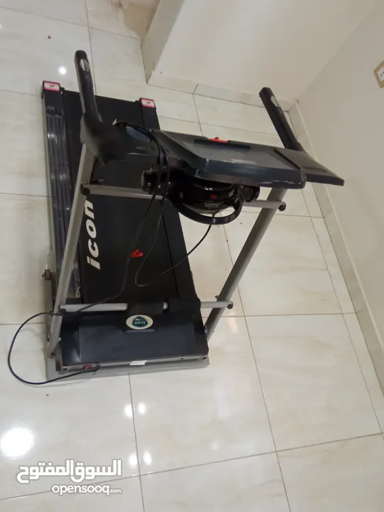 ICON FIT Dk42 DC Treadmill - مشاية ايكون فيت ومعاها جهاز مساج