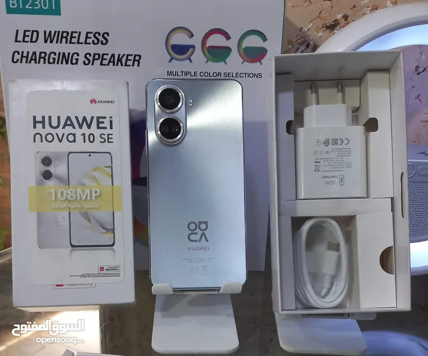 مستعمل ايام Nova 10se رام 16 جيجا 256 أغراضة والكرتونه الأصلية متوفر توصيل