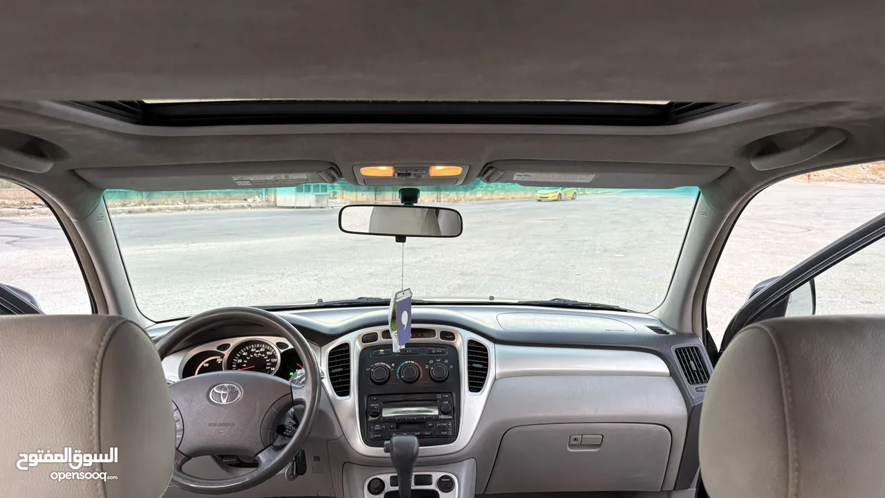 تويوتا هايلاندر 2006 فحص كاممللل (7 جيد )  بسعر مغري Toyota highlander 2006
