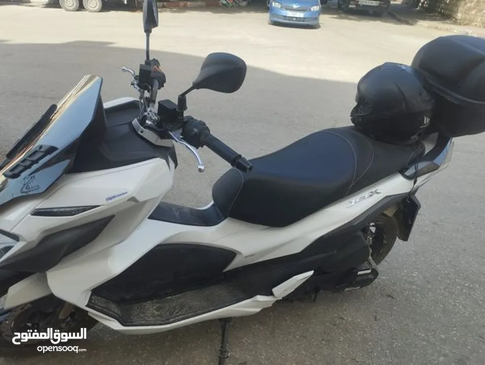 sym jet x 2022   شبه جديدة بسعر حرق