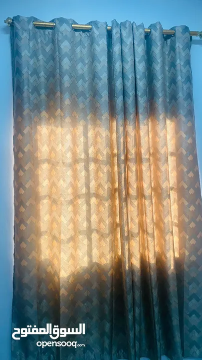curtain with accessories