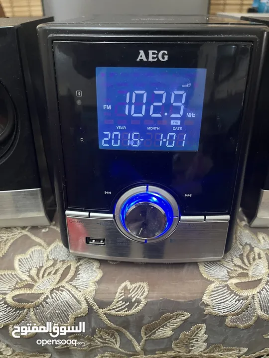 مسجل cd mp3 فلاشة وبلوتوث AEG  راديو ألماني