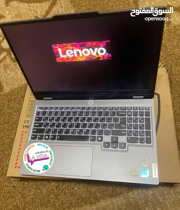 جهاز LENOVO loq gaming  عرض خاص بس من شركه Lavida بسعر غير قابل المنافسه  السعر حرق
