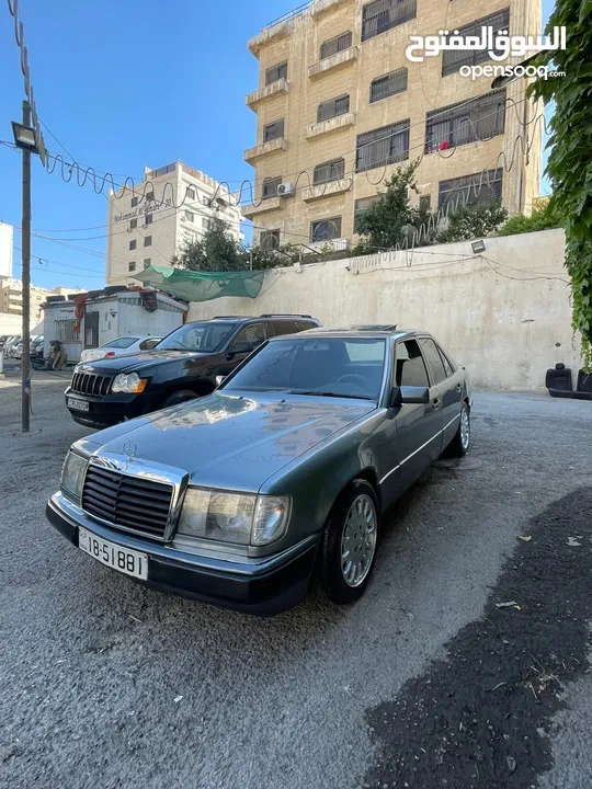مرسيدس بطة 1990 فل مع فتحة الفل بحالة الوكالة للبيع