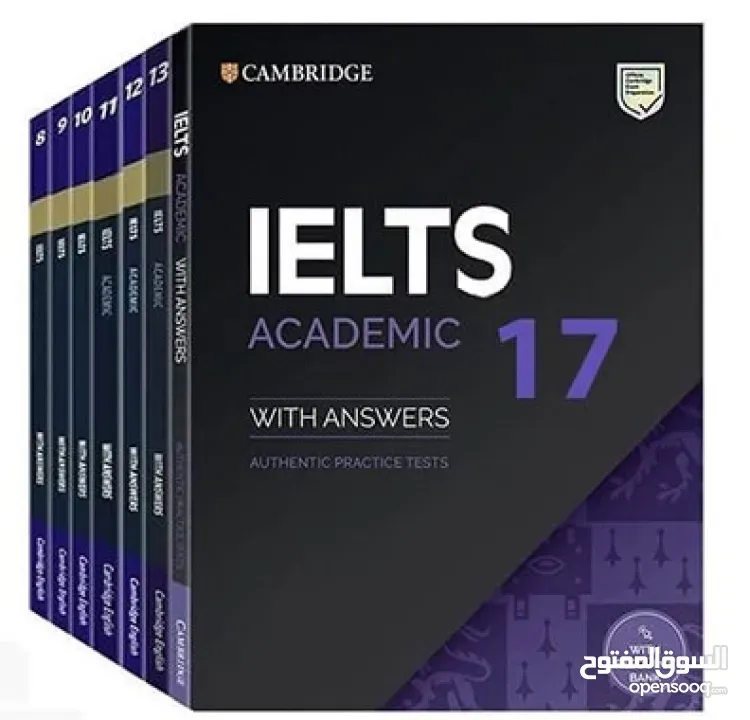 سلسلة كتب IELTS الشهيرة من جامعة كامبريدج