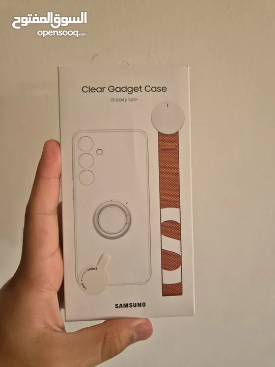 كفر سامسونج s24 بلس أصلي samsung s24 plus clear gadget case