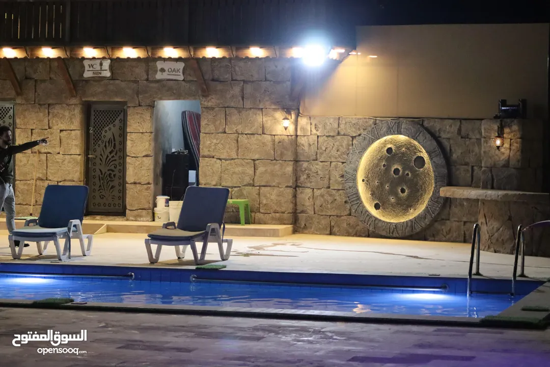 شالية رمسيس  Ramesses Chalet وسط اجمل غابات عجلون أطلالة بانورامية
