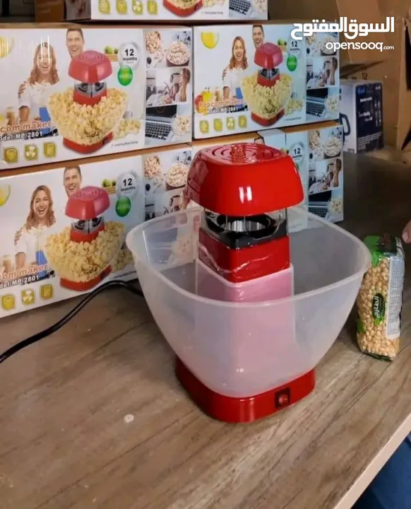 ماكنة البوشار حجم عائلي ماركة اديسون حضّري بوشار صحي ولذيذ خلال دقائق بدون زيت، مناسب للعائلات